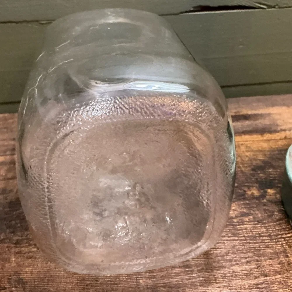 Vintage Atlas Strong Shoulder Mason Jar 9.5” Hazel Atlas No Lid